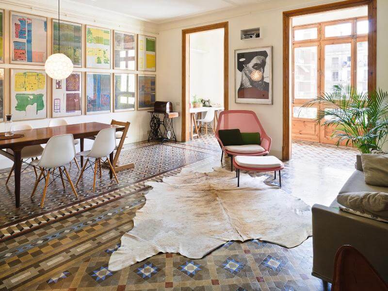Ladrilho na decoração de casas